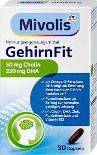 GehirnFit Kapseln 30 St Mivolis