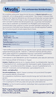 GehirnFit Kapseln 30 St Mivolis