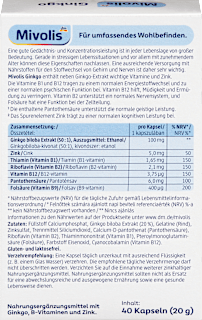 Ginkgo Kapseln 40St Mivolis