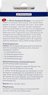 Handgelenk-Bandage Mivolis