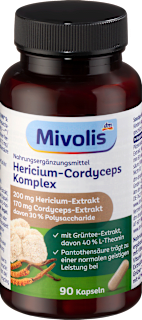 Hericium-Cordyceps-Komplex Kapseln Mivolis