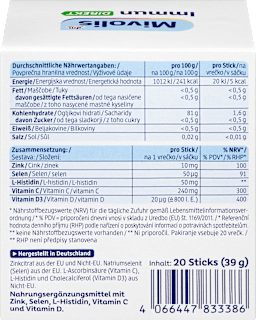 Immun DIREKT Portionssticks 20 St Mivolis
