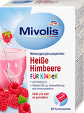 Kindergetränk, Heiße Himbeere (20 Sticks), ab 7 Jahren  Mivolis
