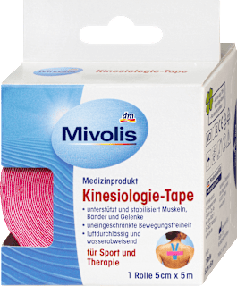 Kinesiologie-Tape, 1 Rolle Mivolis
