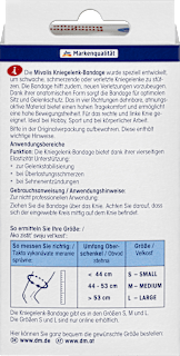 Kniegelenk-Bandage L Mivolis