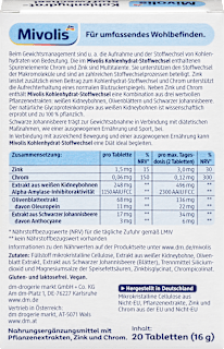 Kohlenhydrat-Stoffwechsel, 20 St Mivolis