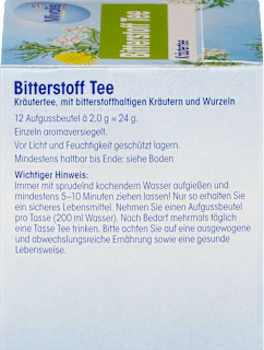 Kräutertee, Bitterstoff Tee (12 Beutel) Mivolis