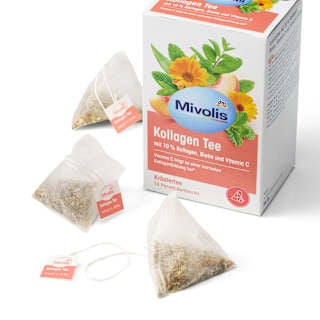Kräutertee, Kollagen Tee (14 Beutel) Mivolis