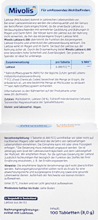Laktase 6.000, Mini Tabletten 100 St Mivolis