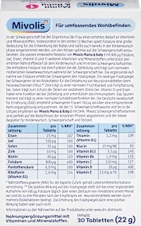 Mama & Baby 1, Tabletten 30 St Mivolis