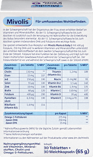 Mama & Baby 2,Tabletten 30 St + Weichkapseln 30 St Mivolis