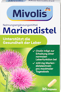 Mariendistel Kapseln 30 St Mivolis