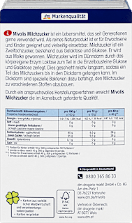 Milchzucker Mivolis