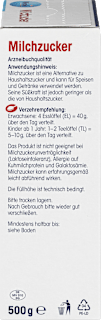 Milchzucker Mivolis