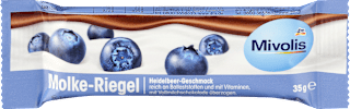 Molke-Riegel Heidelbeere-Geschmack Mivolis