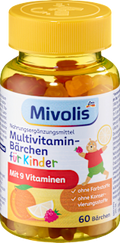 Multivitamin-Bärchen für Kinder 60 St Mivolis