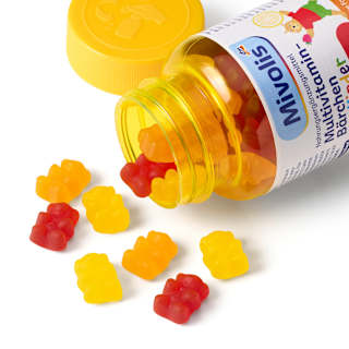 Multivitamin-Bärchen für Kinder 60 St Mivolis