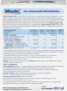 Omega-3 1000, Kapseln 60 St Mivolis