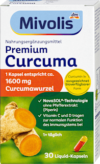 Premium Curcuma Liquid-Kapseln 30 St Mivolis