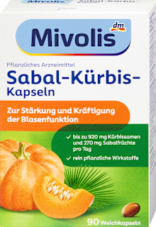 Sabal Kürbis Kapseln Mivolis