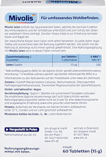 Selen Tabletten 60 St Mivolis