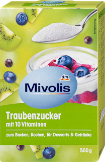 Traubenzucker, 10 Vitamine Mivolis