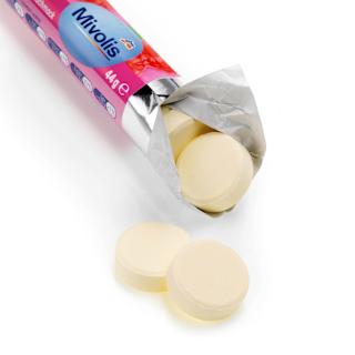 Traubenzucker, Himbeere mit 10 Vitaminen Mivolis