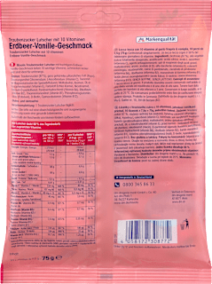 Traubenzucker, Lutscher Erdbeer-Vanille für Kinder Mivolis