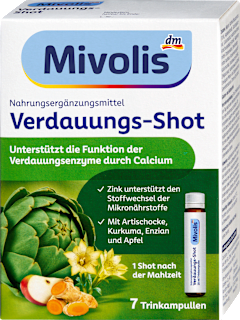 Verdauungsshot Ampullen 7 Stück à 25 ml Mivolis