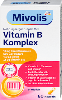 Vitamin B- Komplex Kapseln 60 St Mivolis