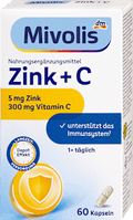 Zink + C Kapseln 60 St Mivolis
