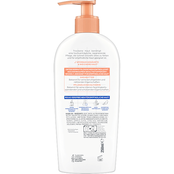 Körpermilch Shea Ultra Soft  Mixa