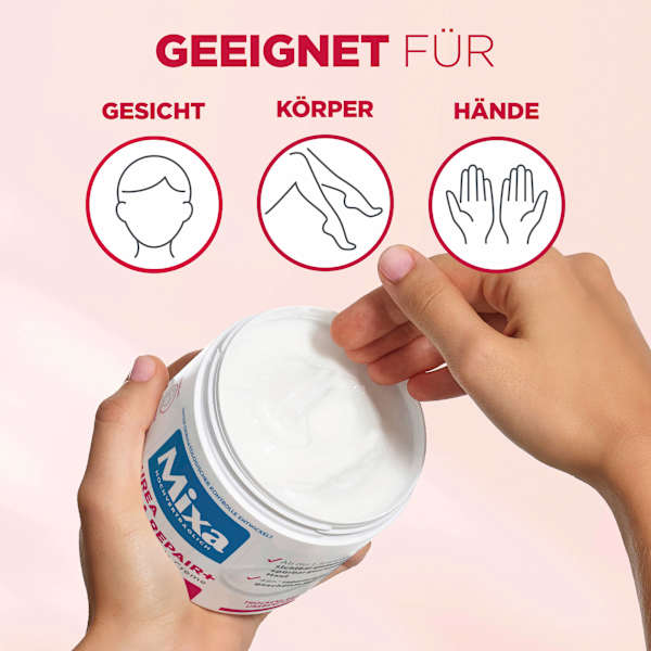 Pflegecreme 10% Urea Cica Repair Mixa