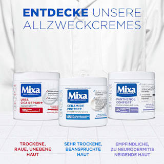 Pflegecreme 10% Urea Cica Repair Mixa