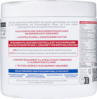 Pflegecreme 10% Urea Cica Repair Mixa