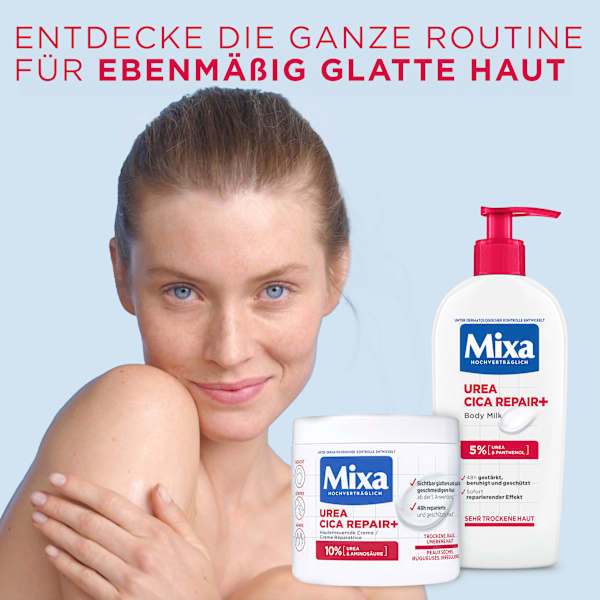 Pflegecreme 10% Urea Cica Repair Mixa
