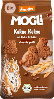Kinderkekse Kakao mit Dinkel & Butter ab 3 Jahren MOGLi