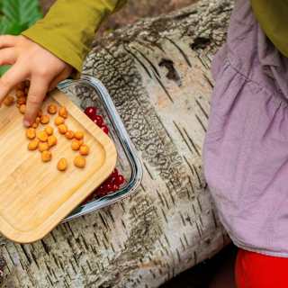 Kindersnack Dinkel Bällchen Paprika, ab 3 Jahren MOGLi