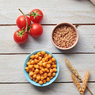 Kindersnack Dinkel Bällchen Tomate und Karotte ab 3 Jahren MOGLi