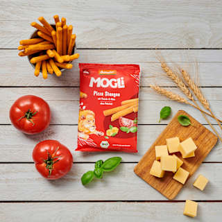 Kindersnack Pizza Stangen mit Käse und Olivenöl, ab 3 Jahren  MOGLi