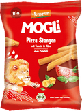 Kindersnack Pizza Stangen mit Käse und Olivenöl, ab 3 Jahren  MOGLi
