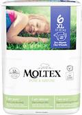 Windeln Pure & Nature Gr. 6  XL (13-18 kg) Moltex
