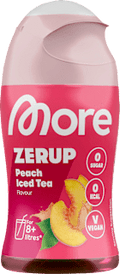 Sirup Peach Iced Tea Geschmack, vegan More Nutrition