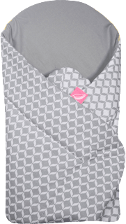 Einschlagdecke Soft, grau Classic Motherhood