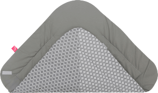 Einschlagdecke Soft, grau Classic Motherhood