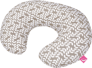 Stillkissen beige Motiv Blätter Motherhood