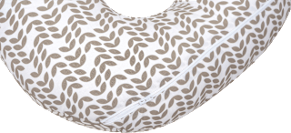 Stillkissen beige Motiv Blätter Motherhood