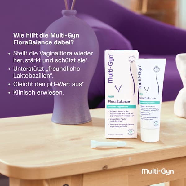 FloraBalance Vaginalgel gesunde Vaginalflora Multi-Gyn