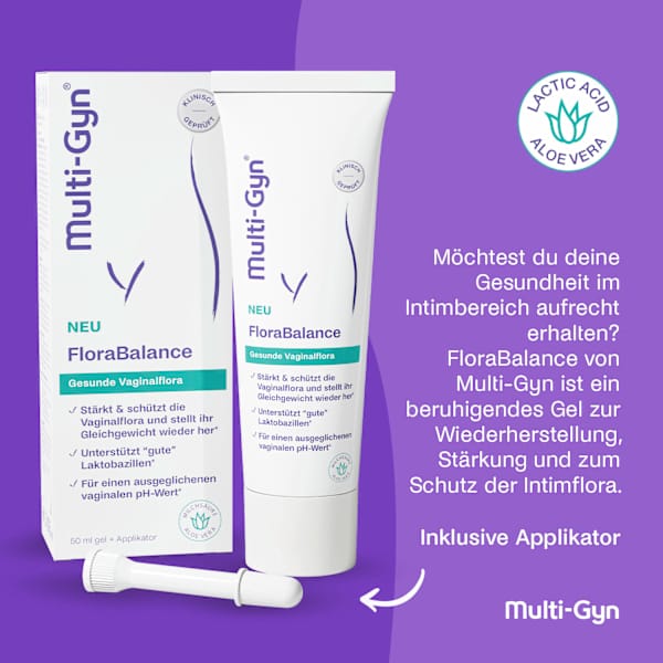 FloraBalance Vaginalgel gesunde Vaginalflora Multi-Gyn