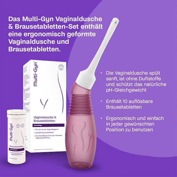 Vaginaldusche + Brausetabletten 1St Multi-Gyn